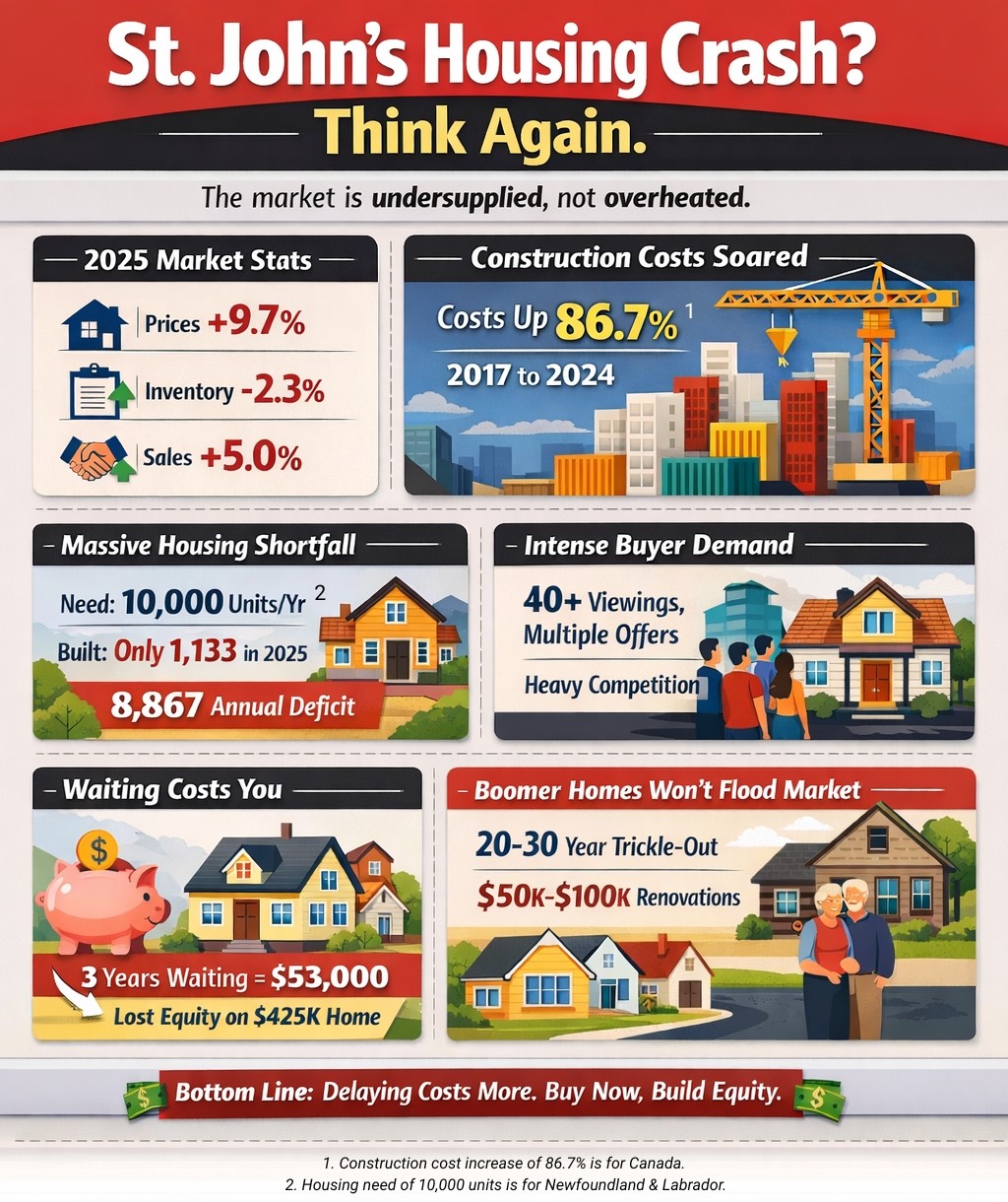 Infographic for Why Everyone Waiting For Housing Crash Is Wrong